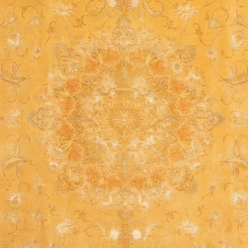 Persisk tæppe - Tabriz - Royal - 302 x 198 cm - guld