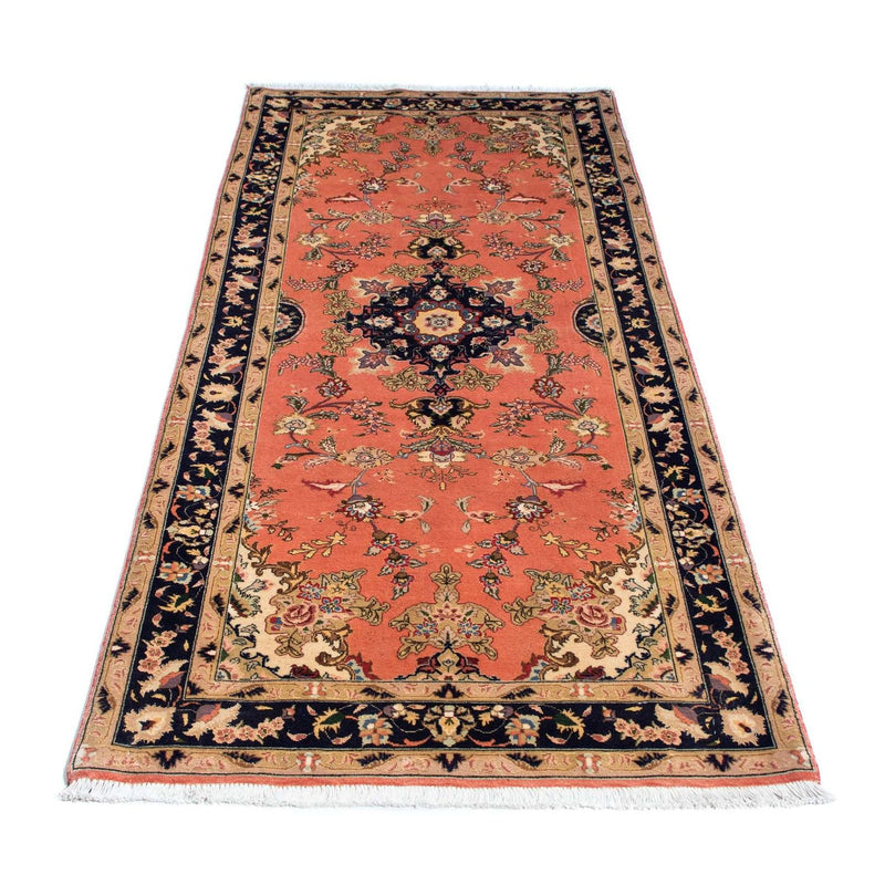 Løber Persisk tæppe - Tabriz - Royal - 206 x 82 cm - rust