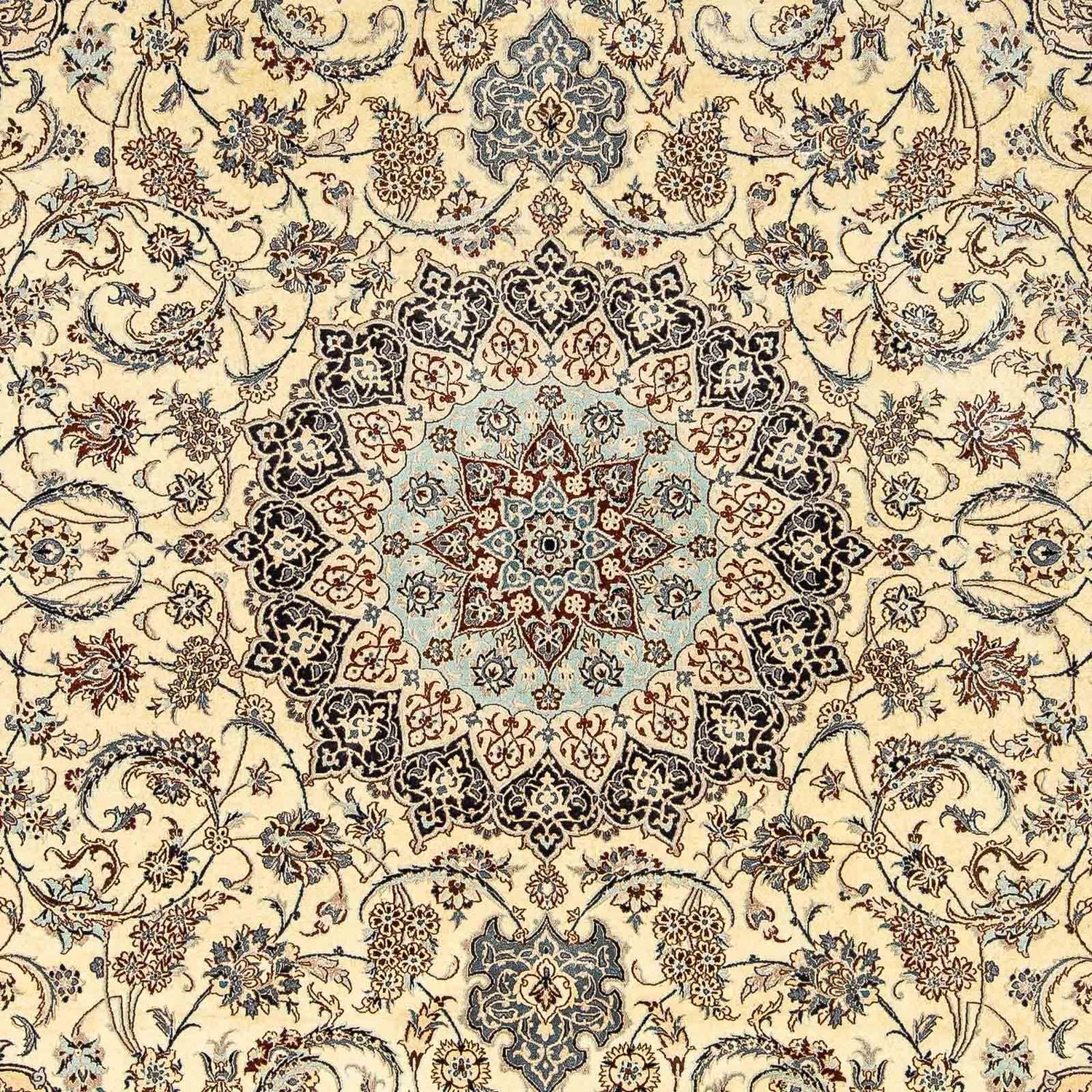 Persisk tæppe - Nain - Premium - 310 x 213 cm - beige