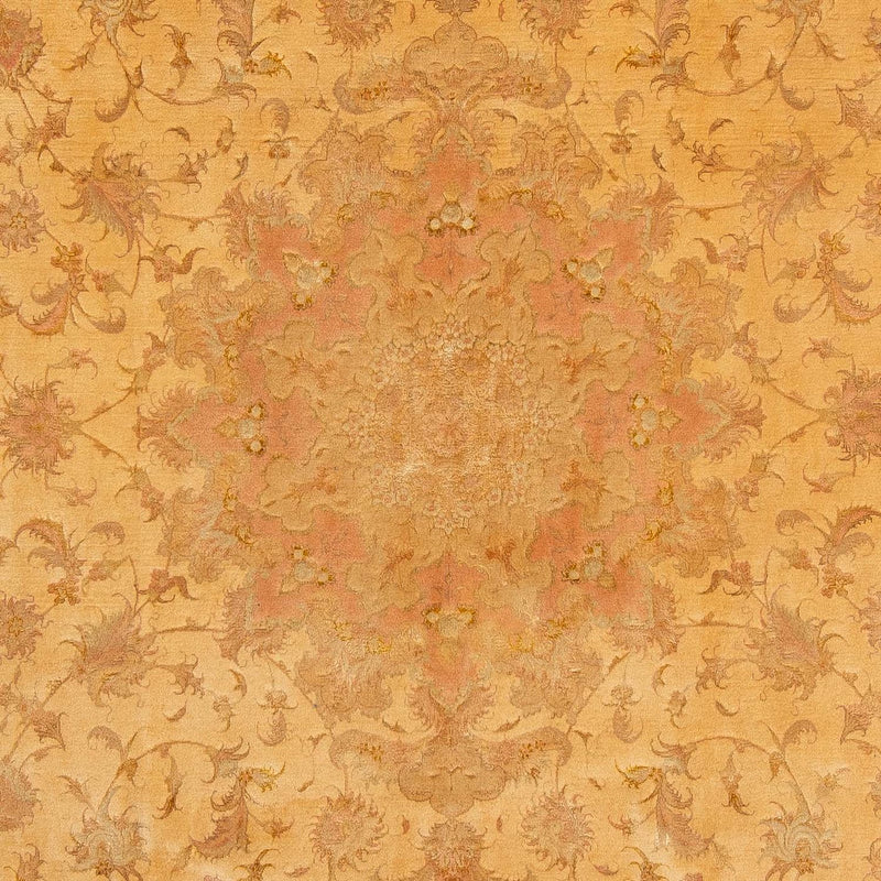 Persisk tæppe - Tabriz - Royal - 300 x 200 cm - guld