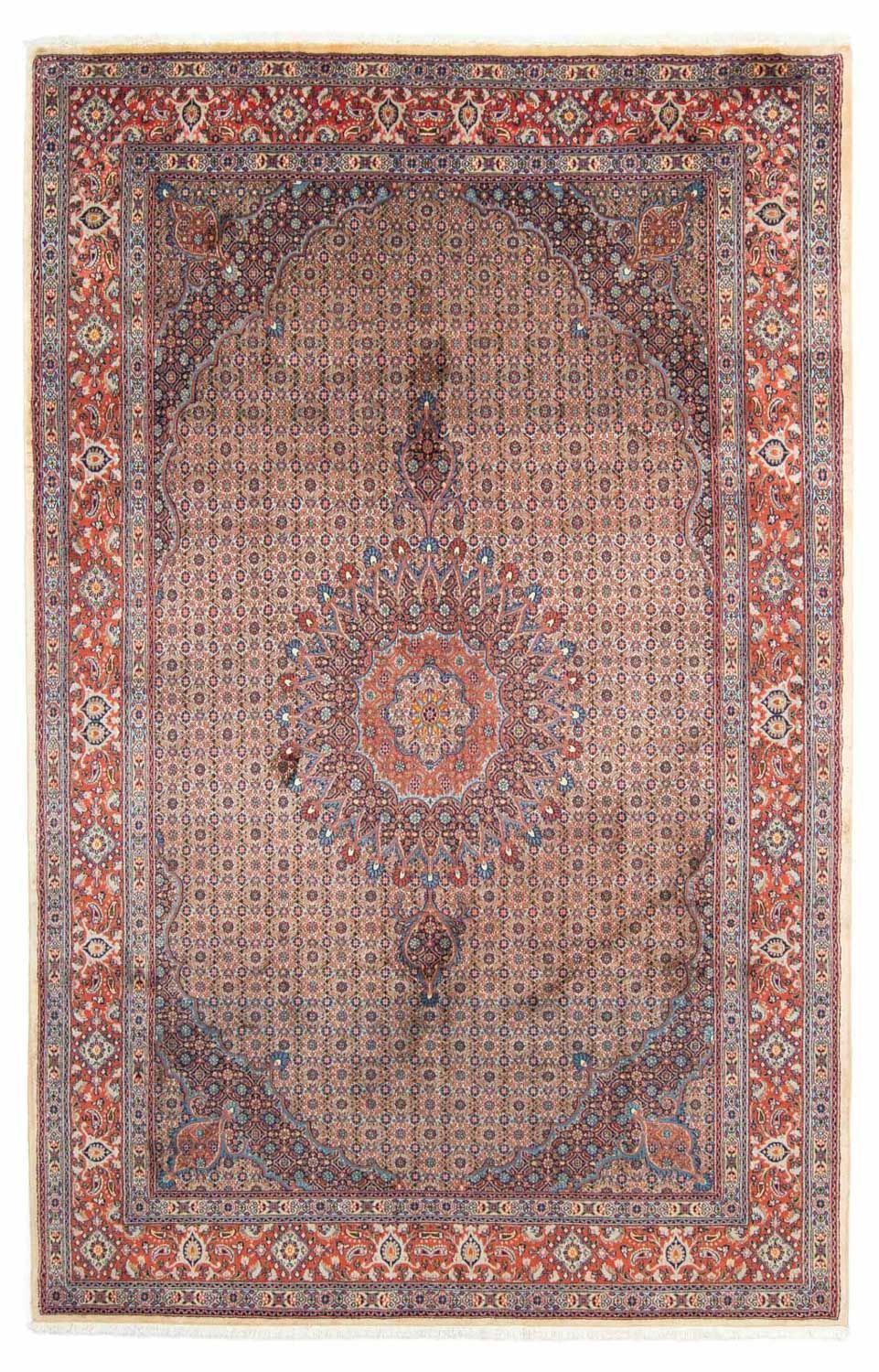 Persisk tæppe - Classic - 293 x 198 cm - lysrød
