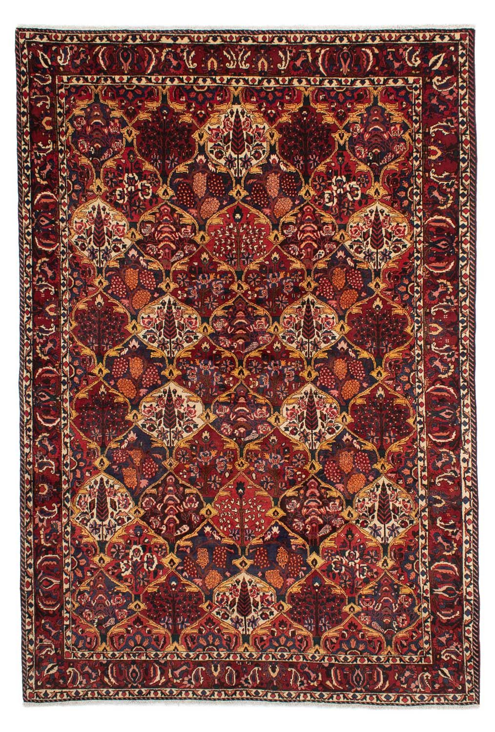 Persisk tæppe - Nomadisk - 305 x 211 cm - rød