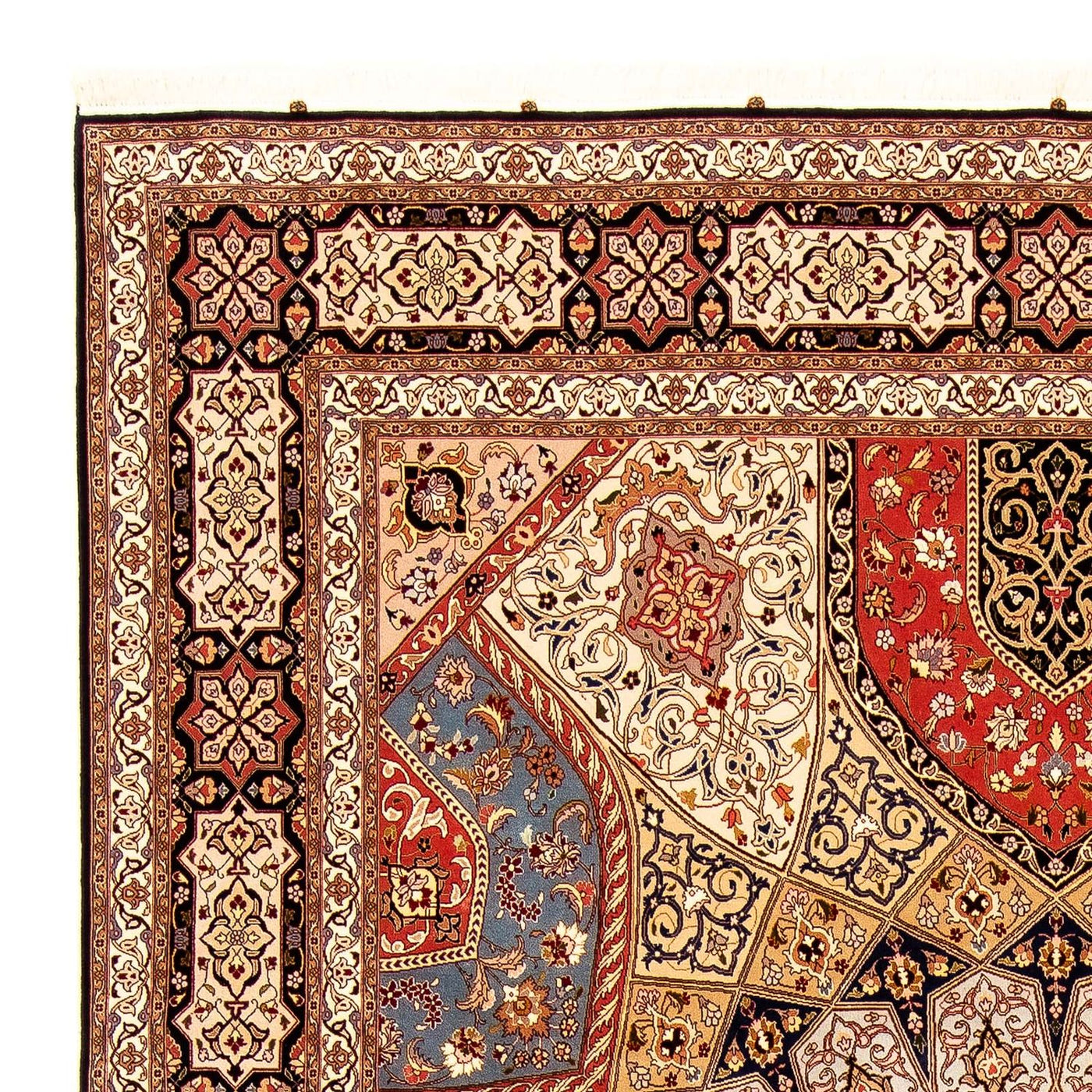 Tabriz - 50 Raj Tæppe 358x253cm - Persisk tæppe