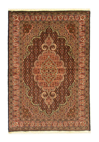 Persisk tæppe - Tabriz - Royal - 148 x 103 cm - mørkeblå