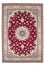 Persisk tæppe - Tabriz - Royal - 238 x 166 cm - mørkerød