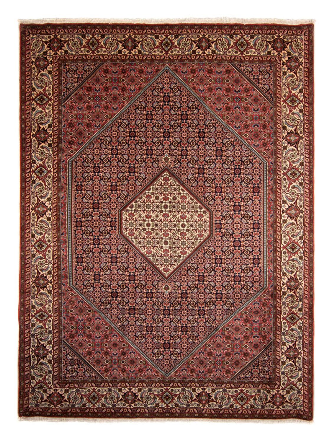 Persisk tæppe - Bijar - 340 x 252 cm - brun