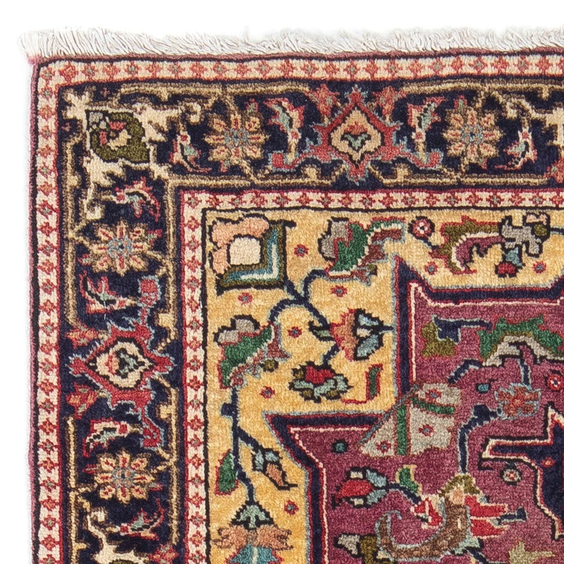 Persisk tæppe - Tabriz - 84 x 60 cm - mørkeblå