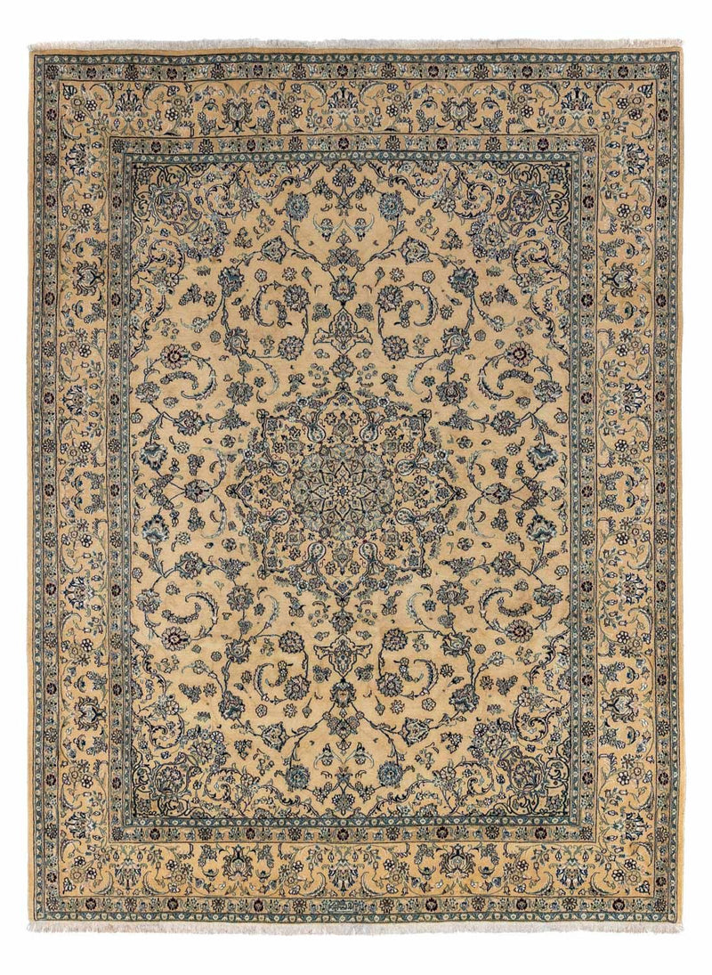 Persisk tæppe - Nain - Royal - 342 x 252 cm - beige