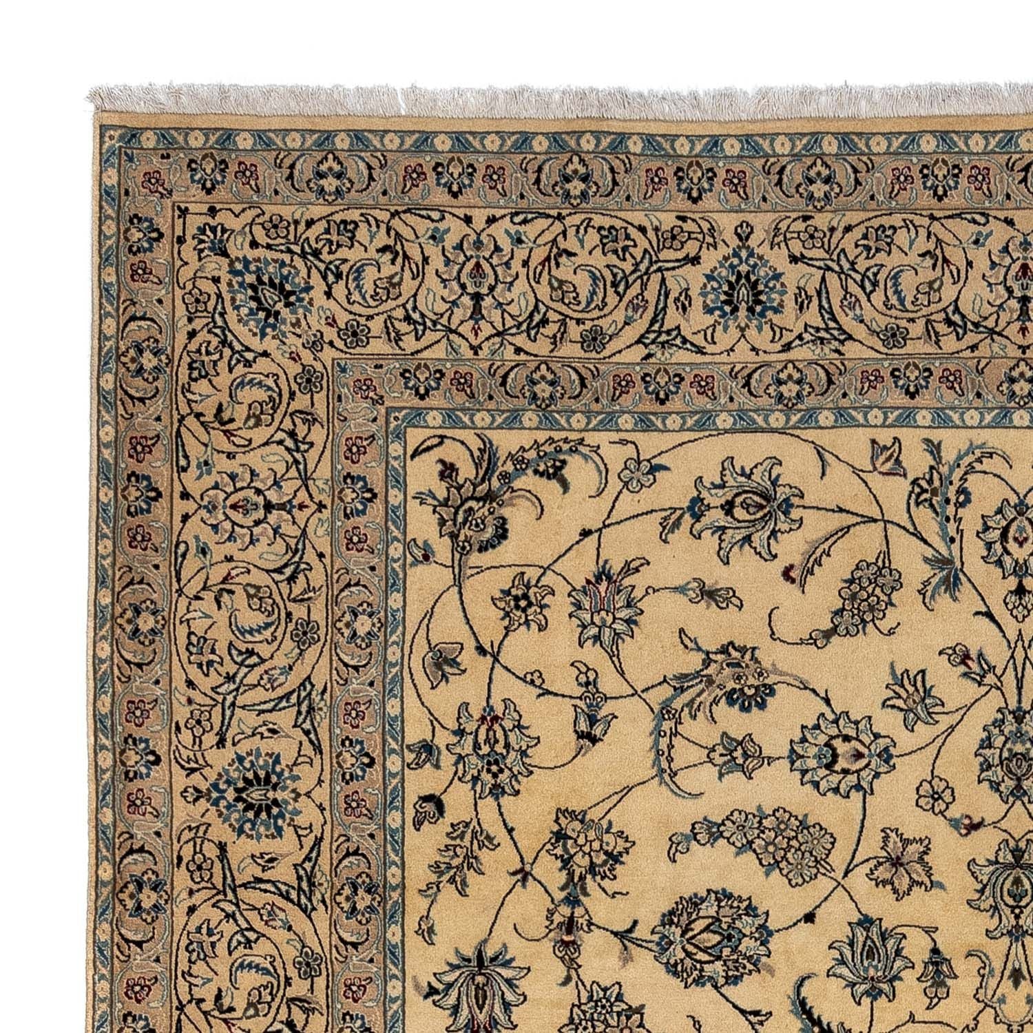 Persisk tæppe - Nain - Royal - 348 x 251 cm - beige