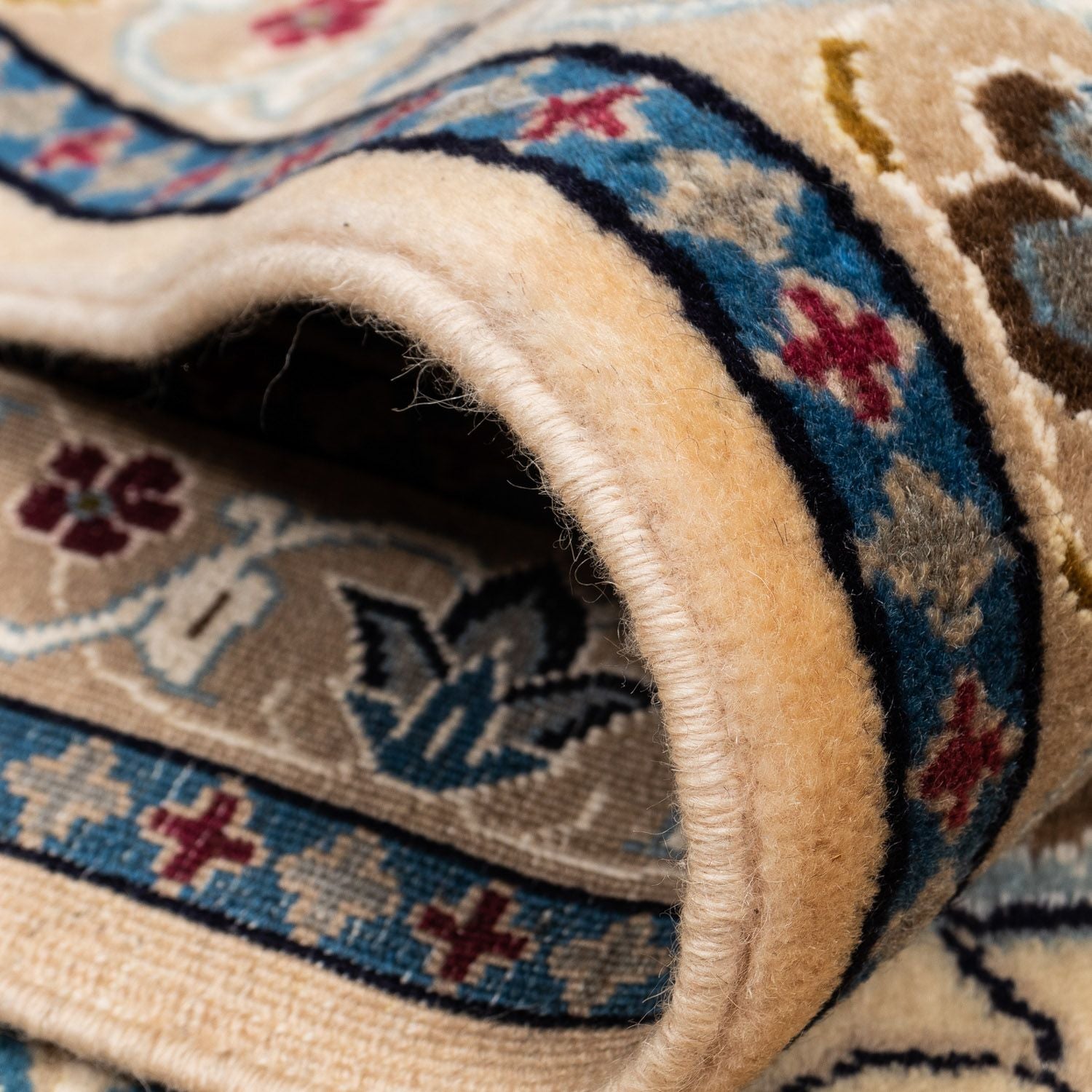 Persisk tæppe - Nain - Royal - 348 x 250 cm - beige