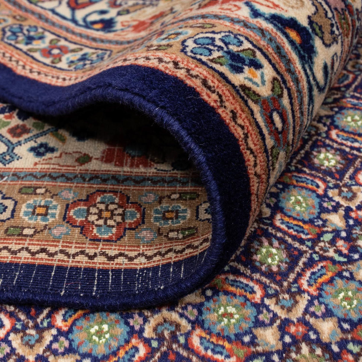 Persisk tæppe - Classic - 354 x 250 cm - mørkeblå