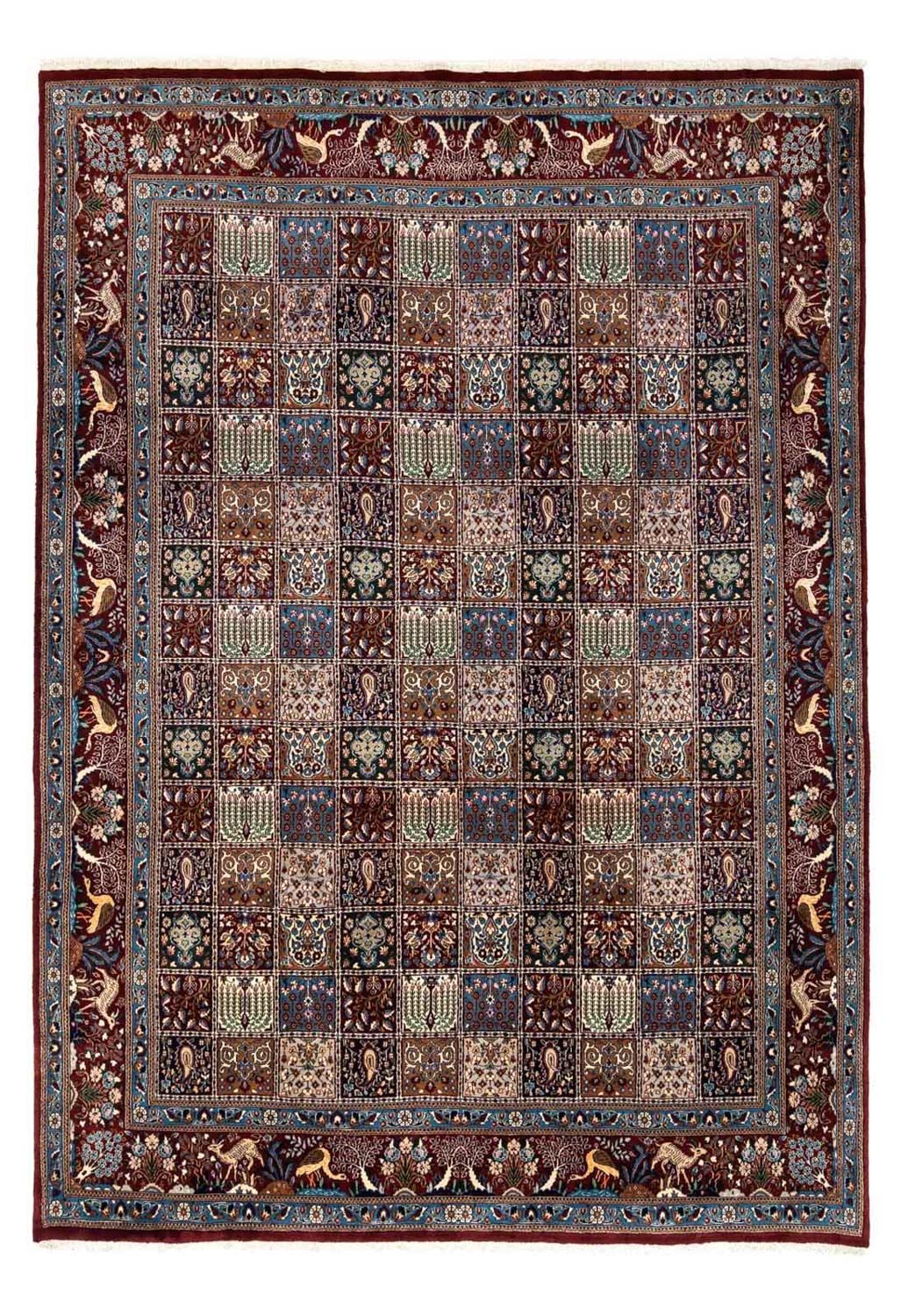 Persisk tæppe - Classic - 340 x 243 cm - mørkerød