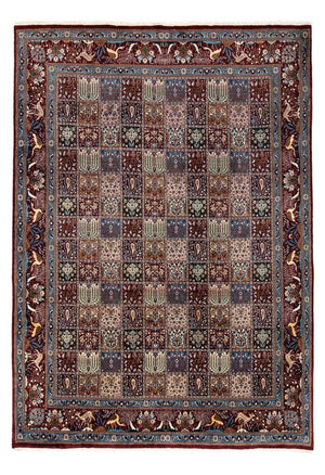 Persisk tæppe - Classic - 340 x 243 cm - mørkerød