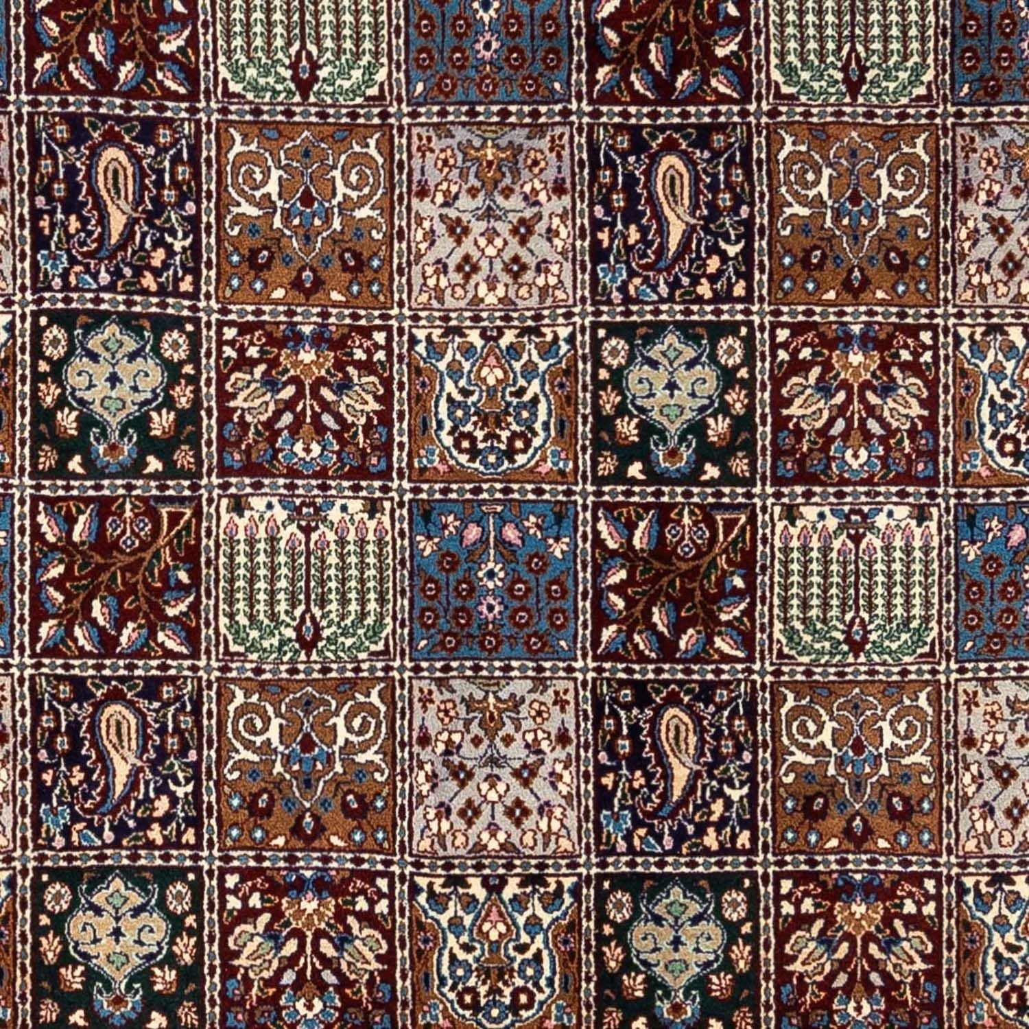 Persisk tæppe - Classic - 340 x 243 cm - mørkerød