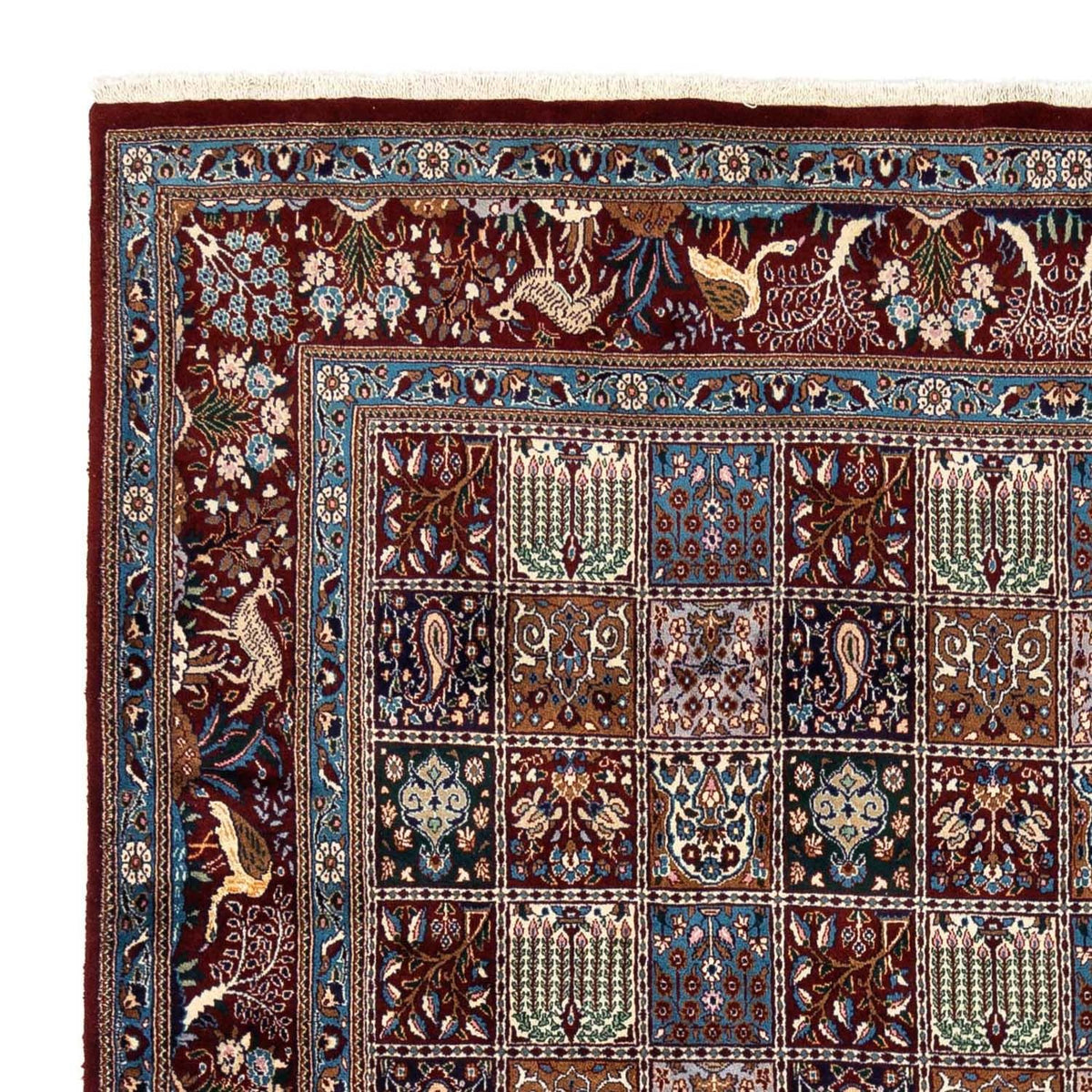 Persisk tæppe - Classic - 340 x 243 cm - mørkerød