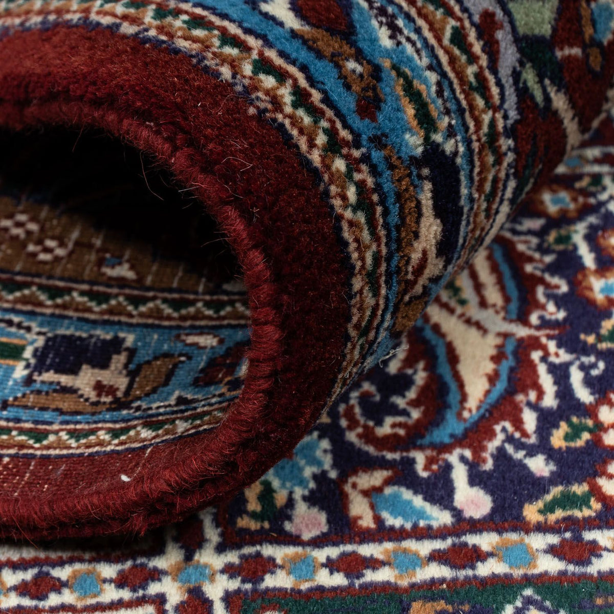 Persisk tæppe - Classic - 340 x 243 cm - mørkerød