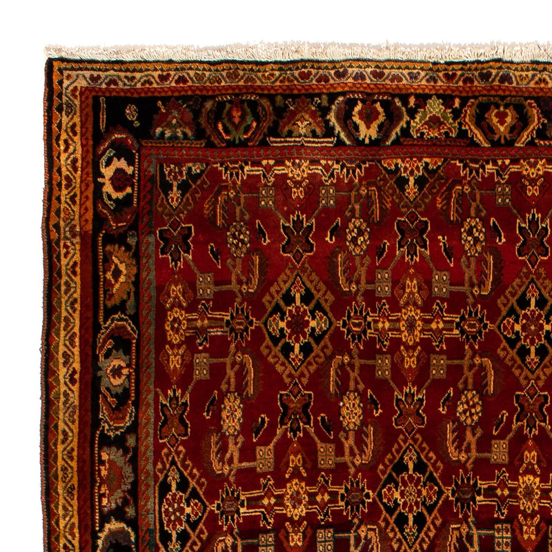 Persisk tæppe - Nomadisk - 308 x 212 cm - mørkerød