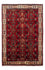 Persisk tæppe - Nomadisk - 155 x 103 cm - mørkerød
