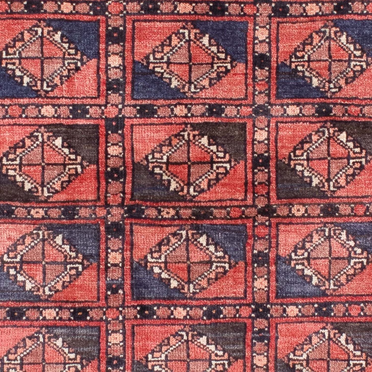 Baluch-tæppe - 151 x 91 cm - lysrød