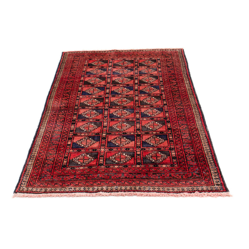 Baluch-tæppe - 151 x 91 cm - lysrød