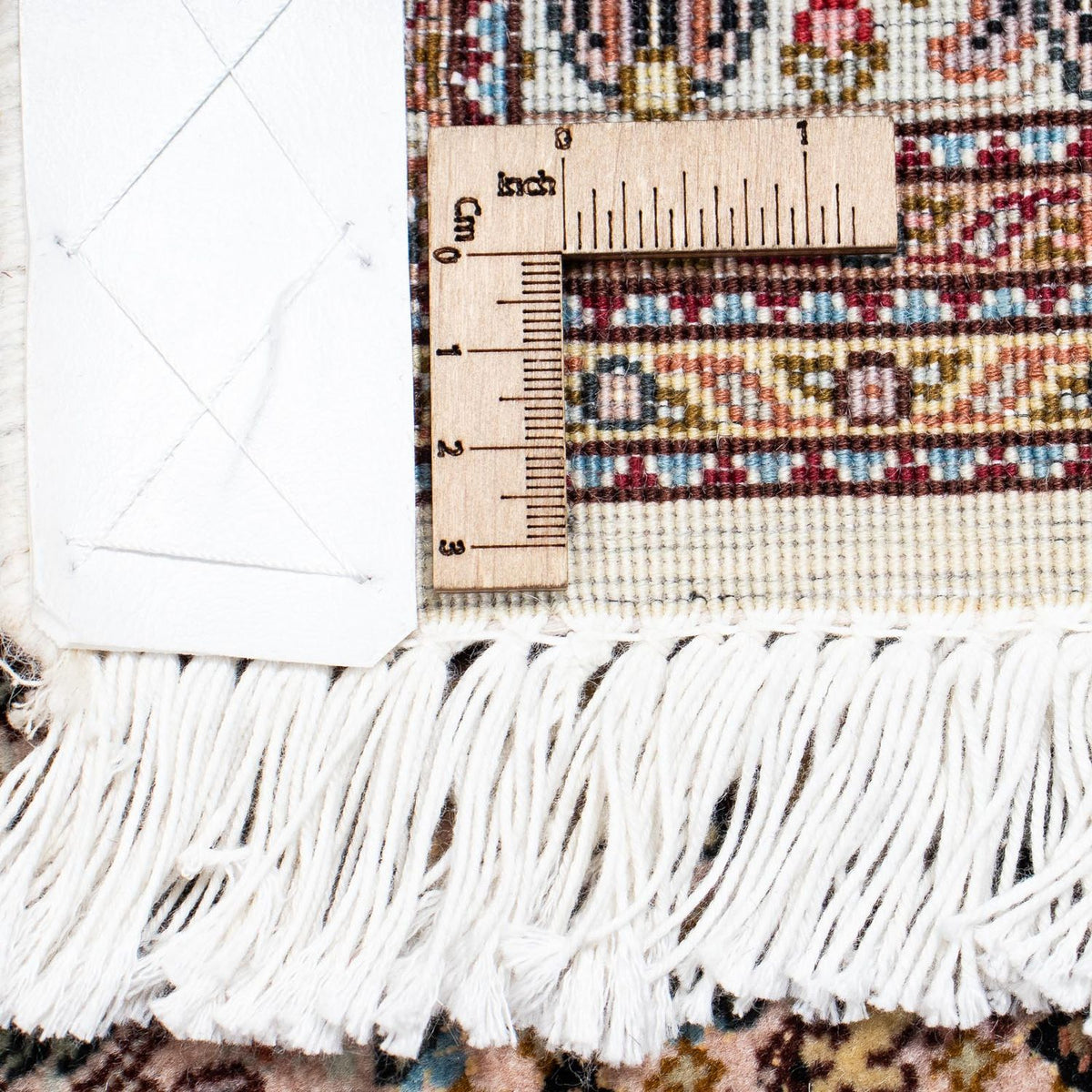 Persisk tæppe - Tabriz - 358 x 248 cm - lys brun