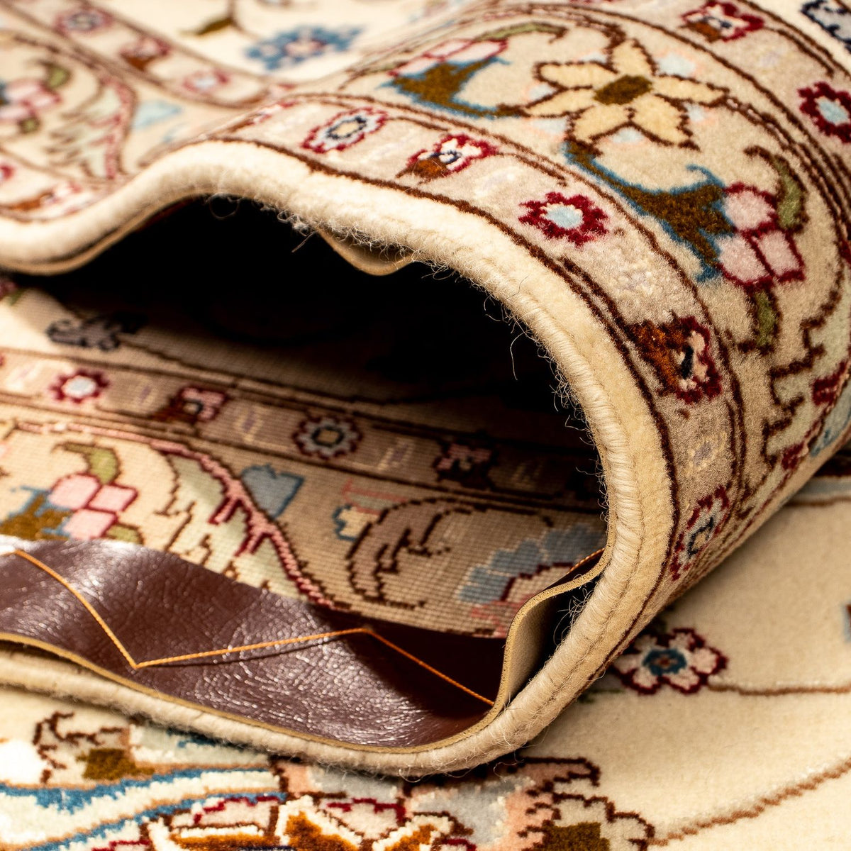 Persisk tæppe - Tabriz - Royal - 357 x 247 cm - beige