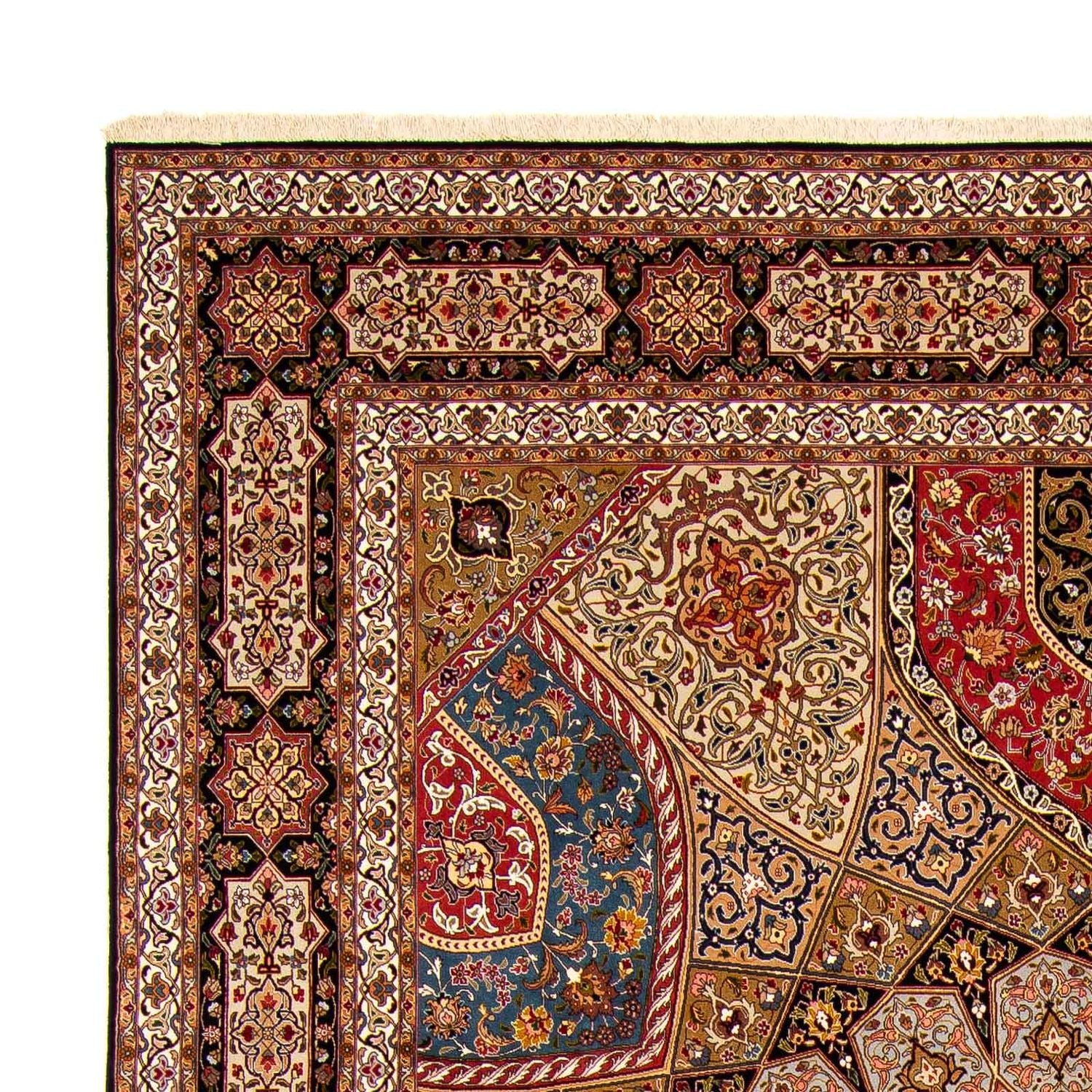 Persisk tæppe - Tabriz - Royal - 403 x 300 cm - flerfarvet