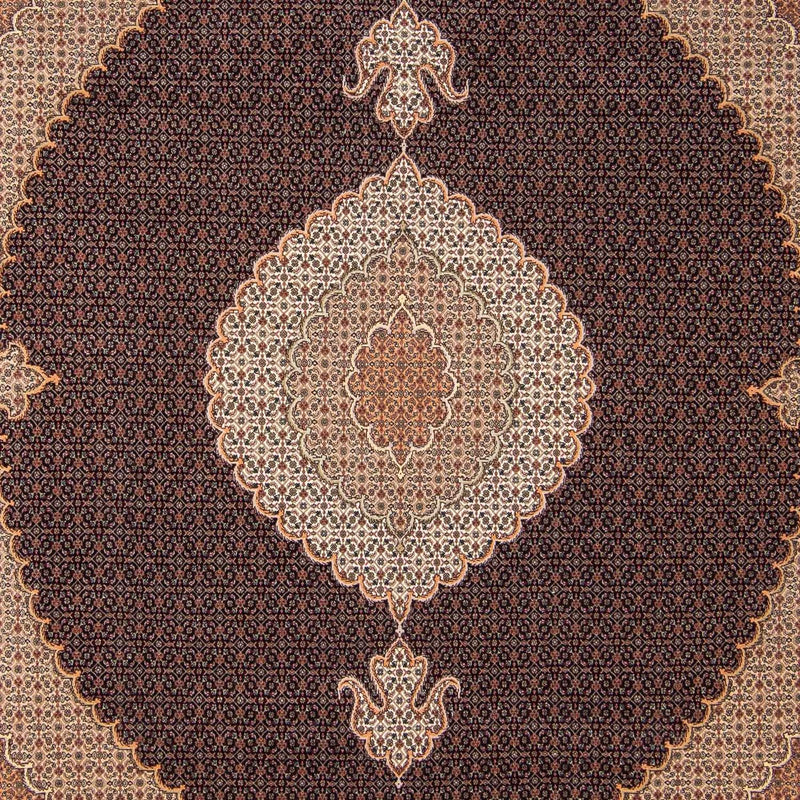 Persisk tæppe - Tabriz - 292 x 254 cm - flerfarvet