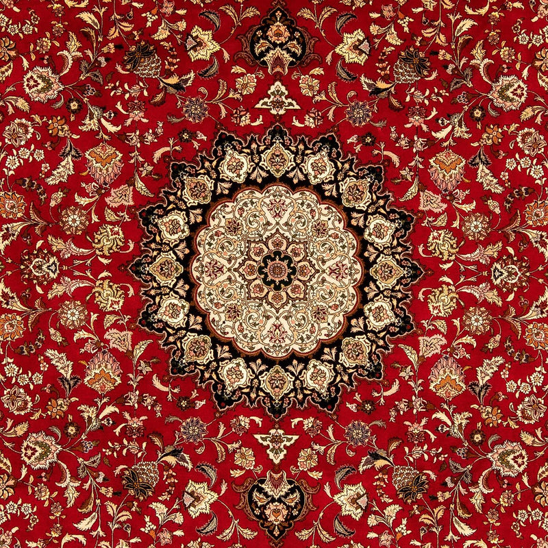 Persisk tæppe - Tabriz - Royal - 356 x 253 cm - rød