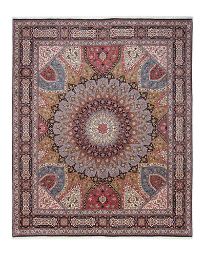 Tabriz - 50 Raj Tæppe 256x303cm - Persisk tæppe