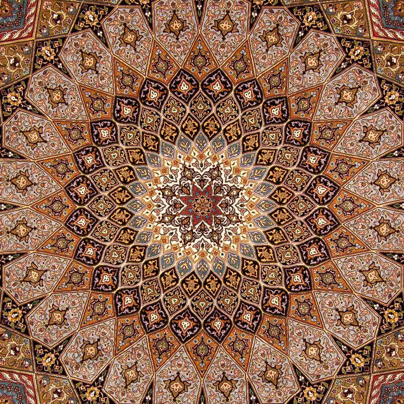 Persisk tæppe - Tabriz - Royal - 400 x 300 cm - flerfarvet