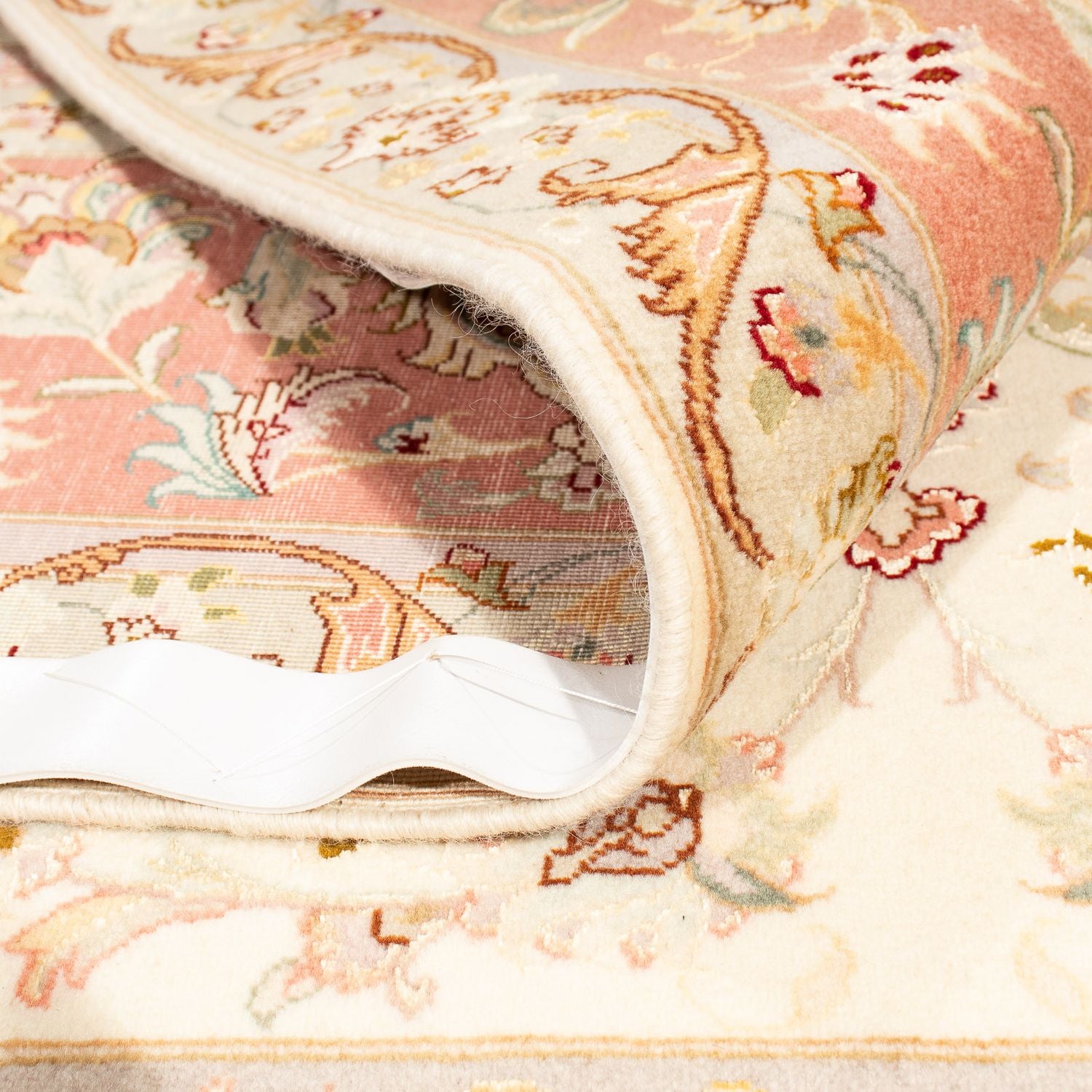 Persisk tæppe - Tabriz - Royal firkantet  - 212 x 205 cm - beige
