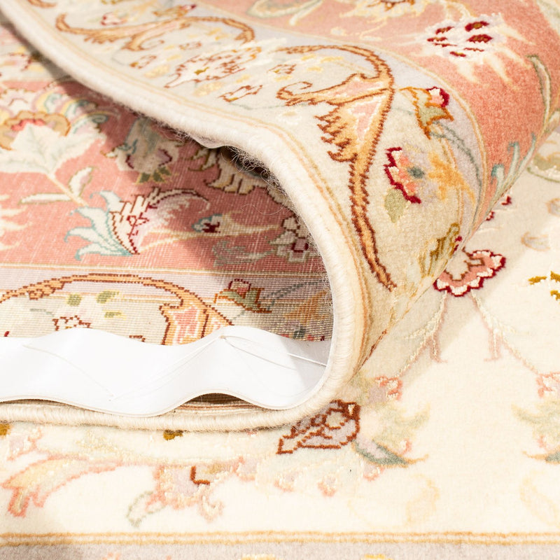 Persisk tæppe - Tabriz - Royal firkantet  - 212 x 205 cm - beige