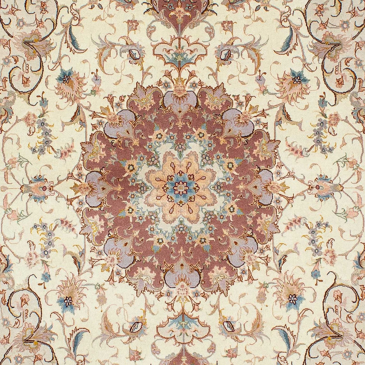 Persisk tæppe - Tabriz - Royal - 213 x 149 cm - beige