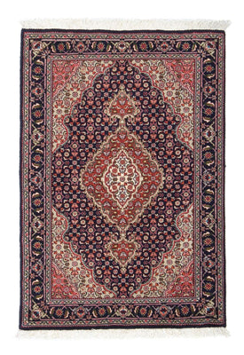 Persisk tæppe - Tabriz - Royal - 90 x 63 cm - mørkeblå