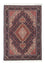 Persisk tæppe - Tabriz - Royal - 90 x 63 cm - mørkeblå