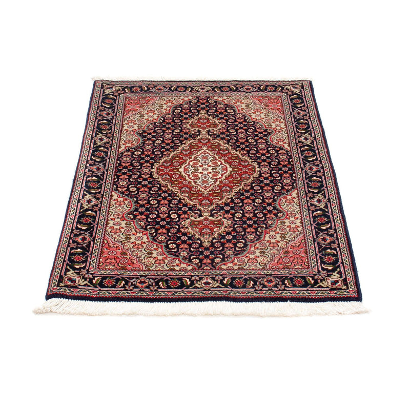 Persisk tæppe - Tabriz - Royal - 90 x 63 cm - mørkeblå