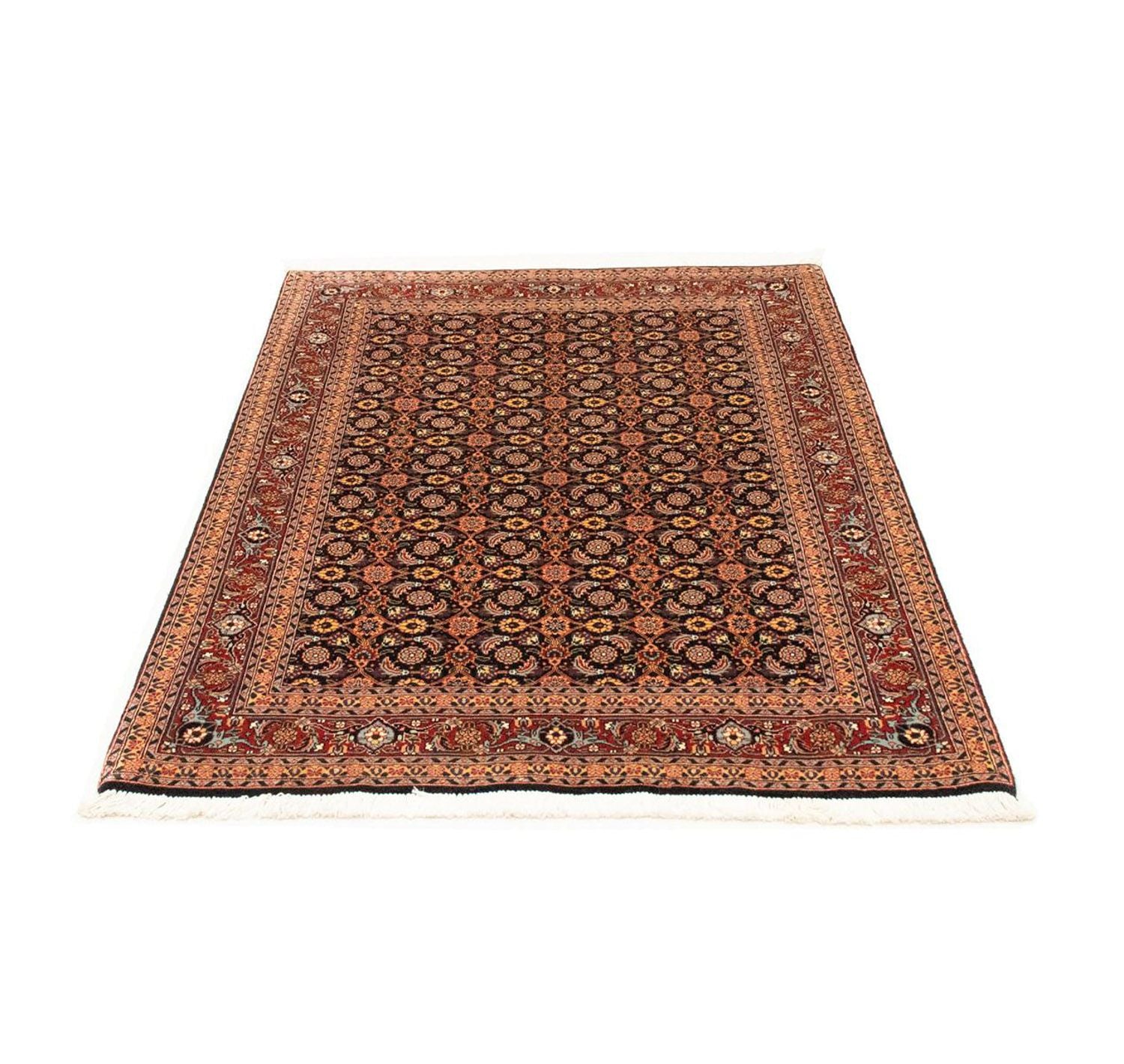 Persisk tæppe - Tabriz - Royal - 150 x 102 cm - mørkeblå