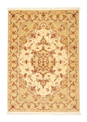Persisk tæppe - Tabriz - Royal - 146 x 103 cm - beige
