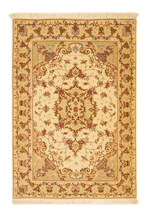 Persisk tæppe - Tabriz - Royal - 148 x 103 cm - beige