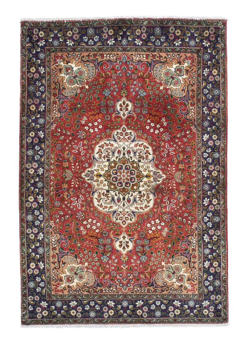 Persisk tæppe - Nomadisk - 147 x 102 cm - rød