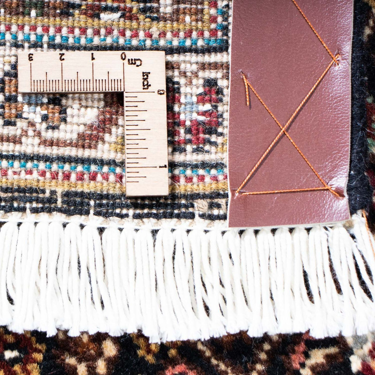 Løber Persisk tæppe - Tabriz - 206 x 70 cm - mørkeblå