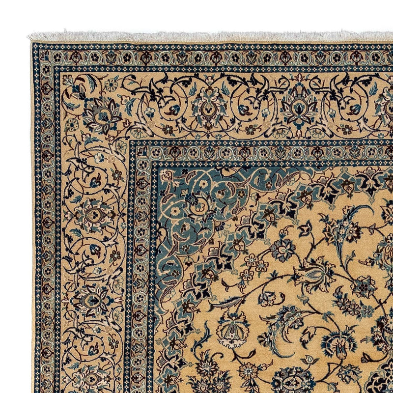Persisk tæppe - Nain - Royal - 363 x 245 cm - beige