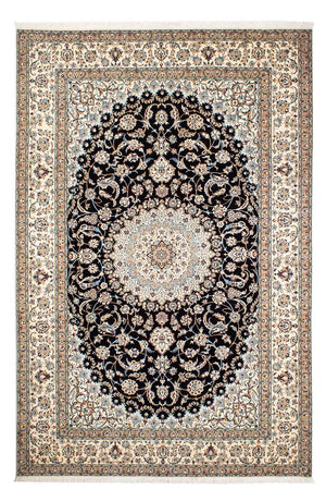 Persisk tæppe - Nain - Premium - 250 x 170 cm - mørkeblå