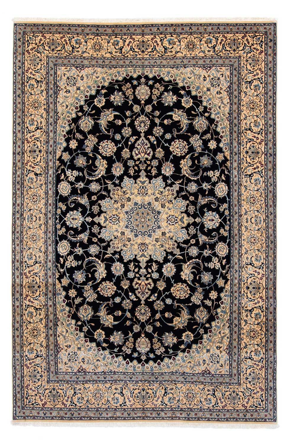 Persisk tæppe - Nain - Royal - 300 x 205 cm - sort