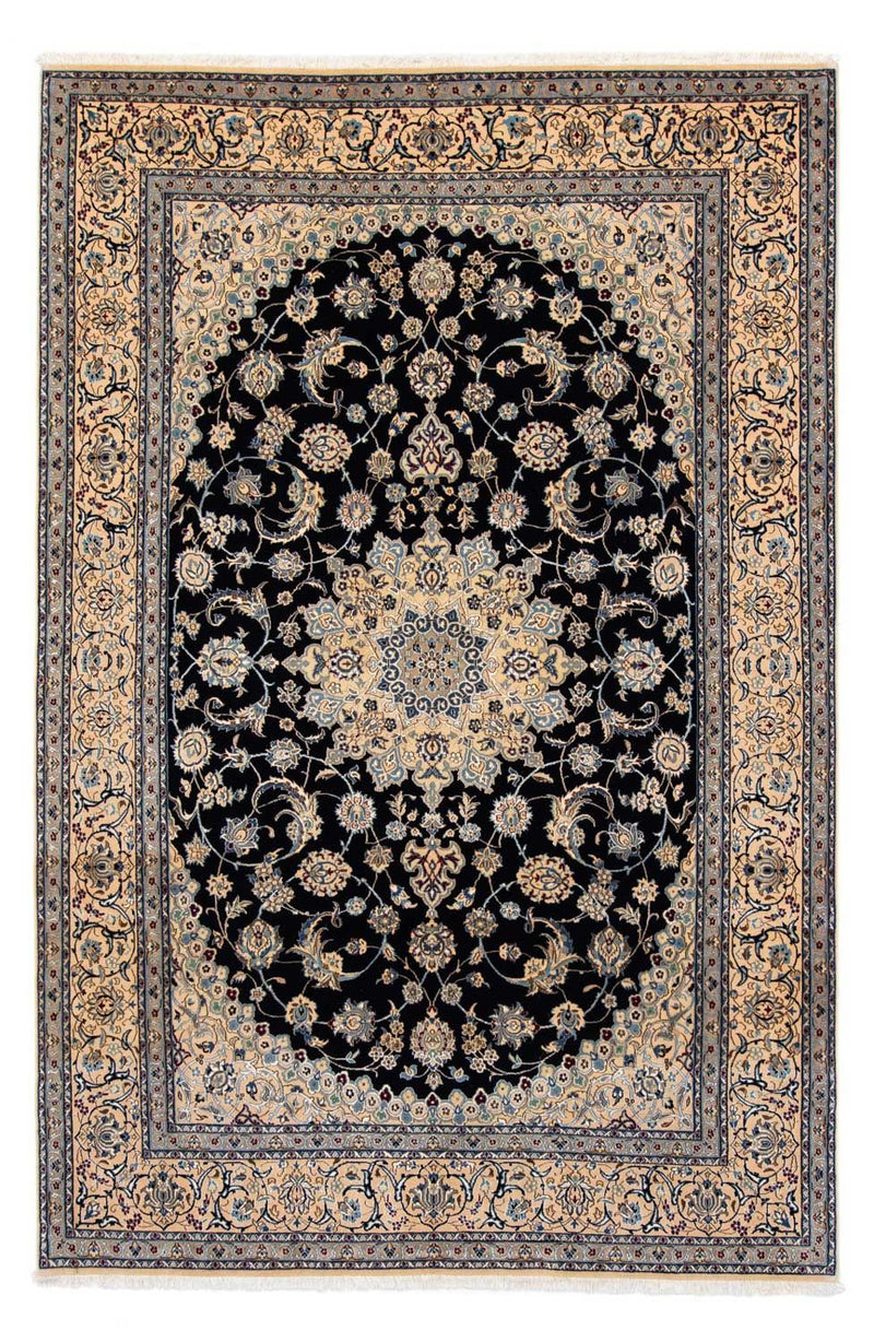 Persisk tæppe - Nain - Royal - 300 x 205 cm - sort
