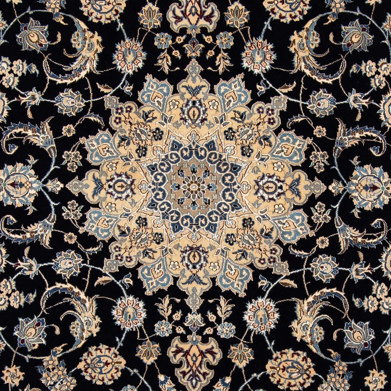 Persisk tæppe - Nain - Royal - 300 x 205 cm - sort