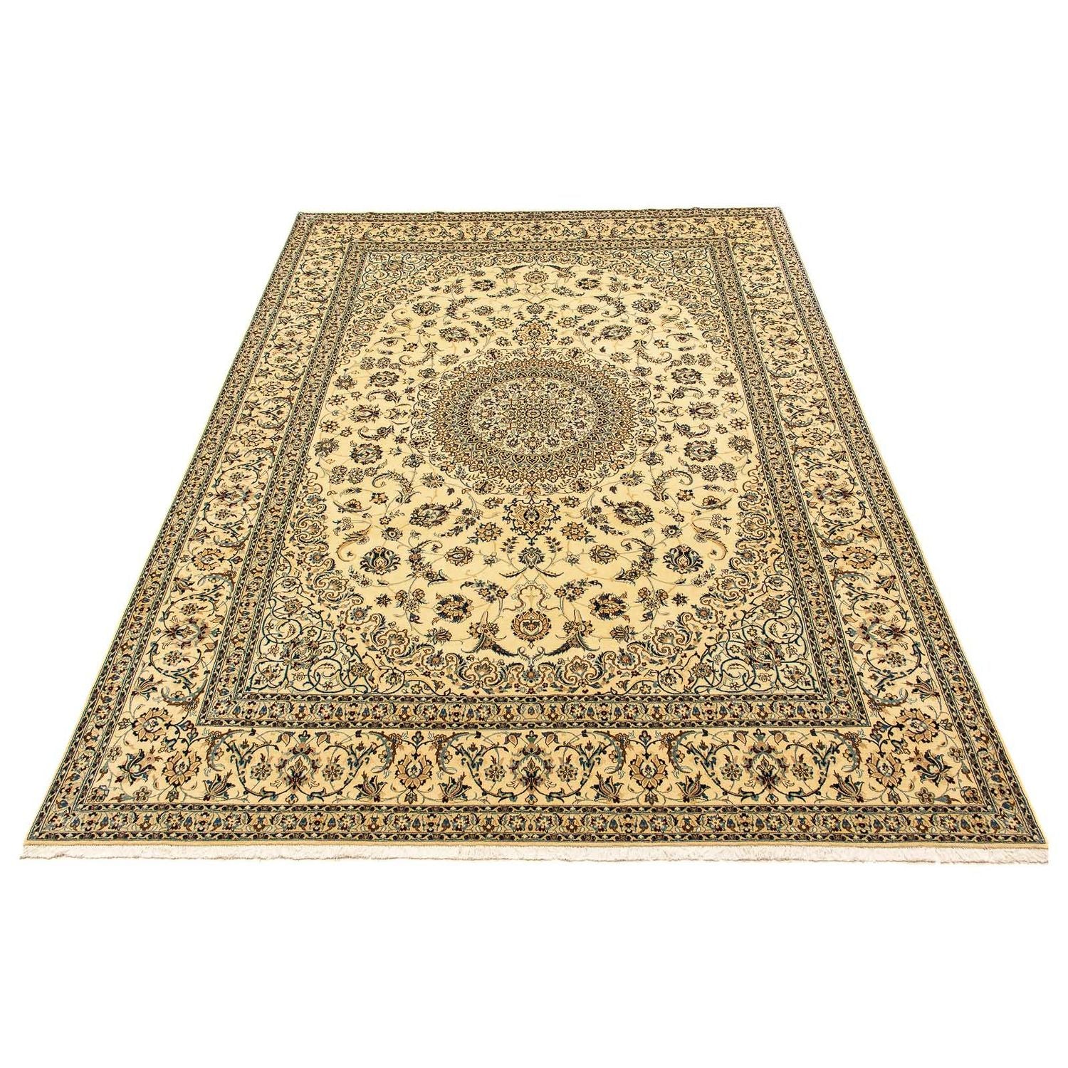 Persisk tæppe - Nain - Royal - 408 x 302 cm - beige