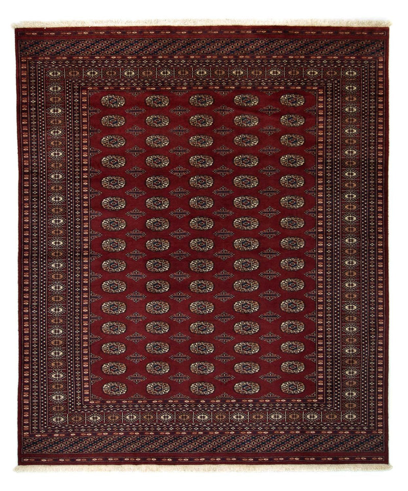 Afghansk tæppe - Bukhara - 244 x 205 cm - rød