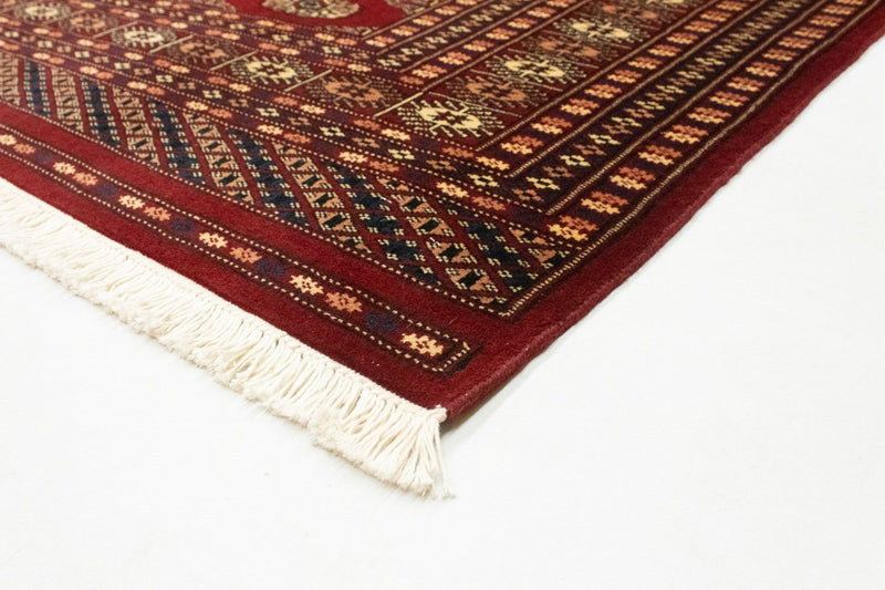 Afghansk tæppe - Bukhara firkantet  - 205 x 193 cm - rød